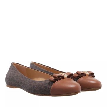 Michael kors flats brown store