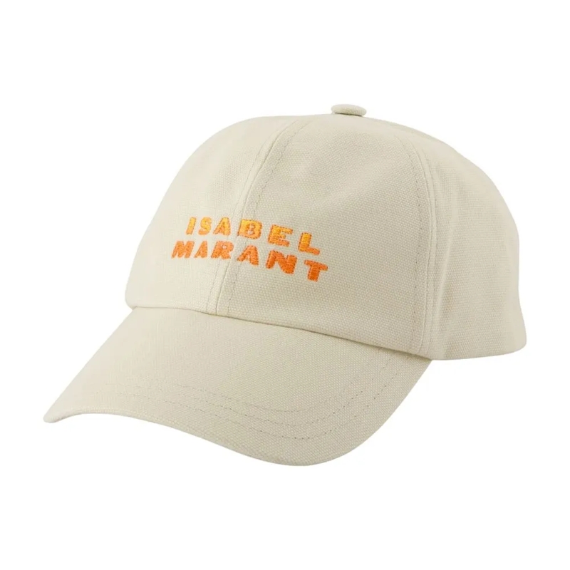 Isabel Marant Hoed Tyron Cap - Cotton - White Neutrals