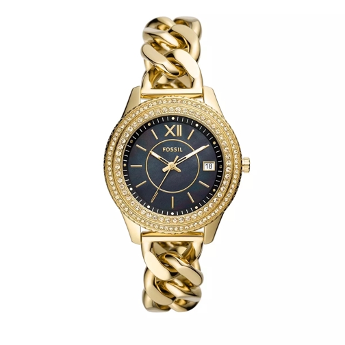 Fossil Stella Multifunction Stainless Steel Watch Gold-Tone Multifunction Watch