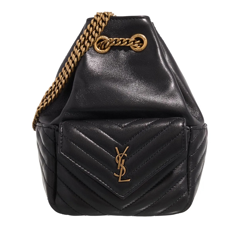 Saint Laurent Bucket Bag Joe Mini Black