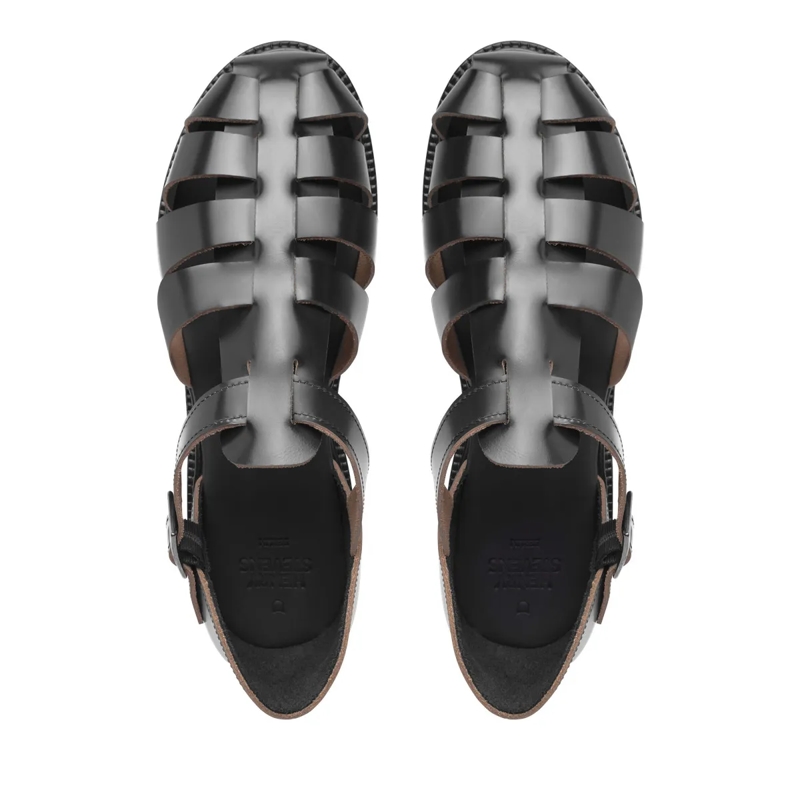 Henry Stevens Sandales Sandale Wallace FSI schwarz(Image 4)
