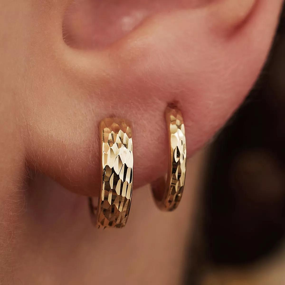 Thumbnail - Isabel Bernard Ohrringe - Rivoli Laura 14 karat hoop earrings - Gr. unisize - in Gold - für Damen