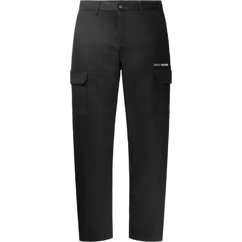 Daily Paper  Uomo Trousers Black schwarz