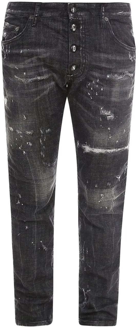 Thumbnail - Dsquared2 - Dsquared2 Skater Denim Jeans - Größe 44 - bunt