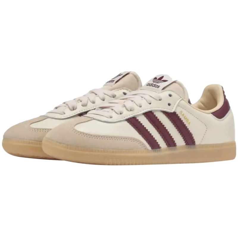 Adidas Low-Top-Sneaker Samba Og Wonder White / Shadow Red / Gum weiß