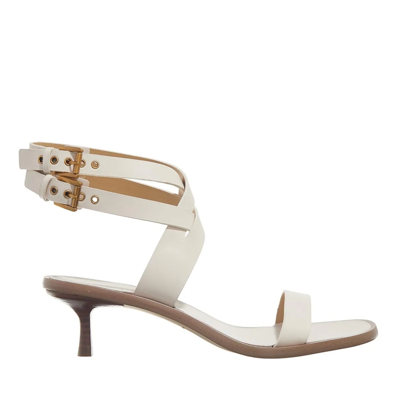 MICHAEL Michael Kors Sandaletten mit Absatz Irene Kitten Sandal Lt Cream