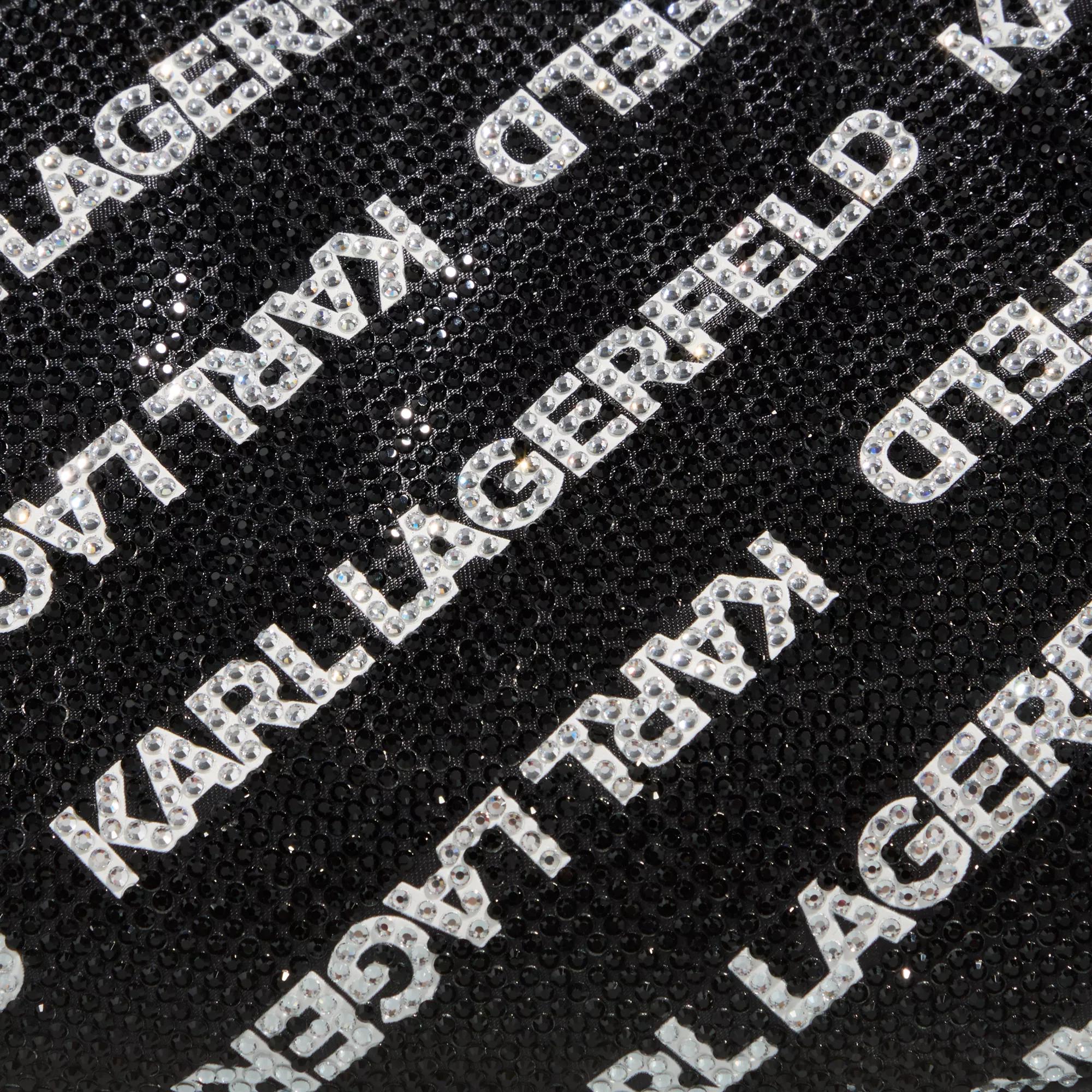 Karl Lagerfeld Hobo bags K Evenng Kushion Small Hobo in zwart