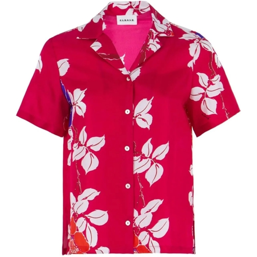 P.A.R.O.S.H. Blusen Parosh Shirts Fuchsia Pink rose