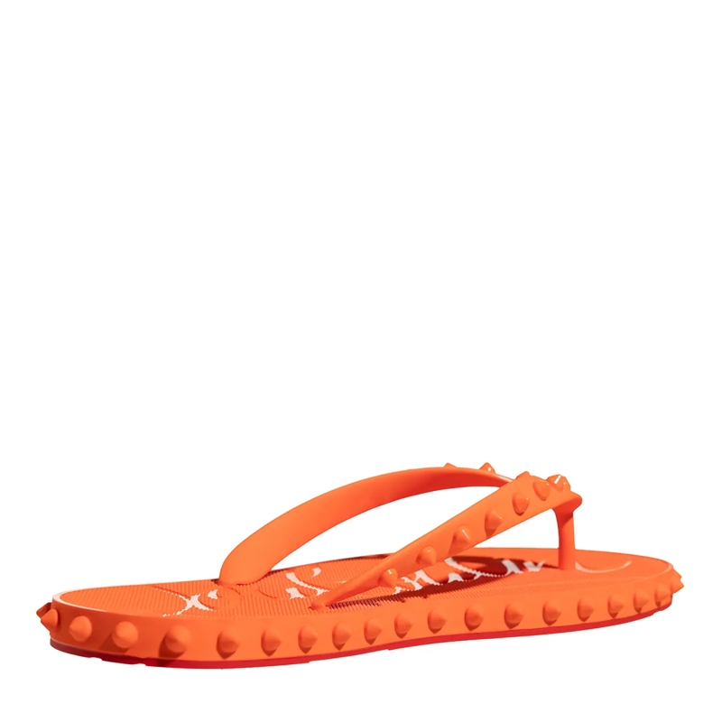 Christian Louboutin Flip Flops Super Loubi Magma(Image 4)