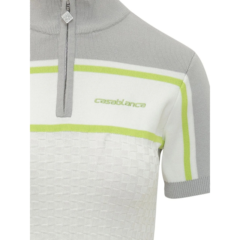 Casablanca Minikleid Abito Polo Tennis weiß(Image 3)