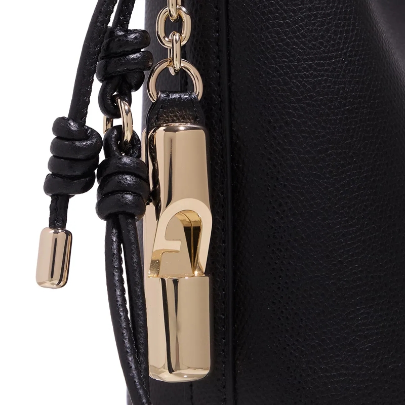 Furla Bucket Bag Furla Roxie Mini Bucket Bag Nero(Image 3)