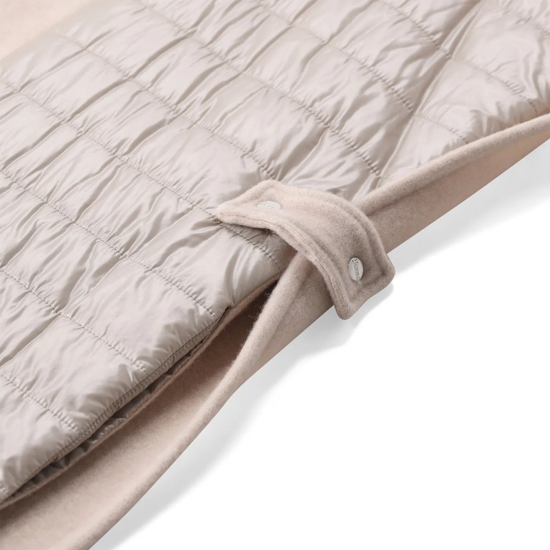 Herno Poncho Poncho aus Wolle & Kaschmir beige(Image 11)