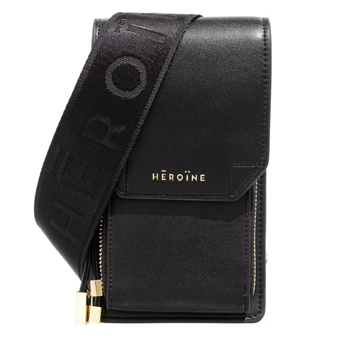 Maison Hēroïne Kaia Phone Bag Black Sac pour téléphone portable