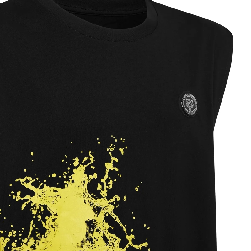 Plein Sport Top Tank-Top Splash schwarz(Image 3)