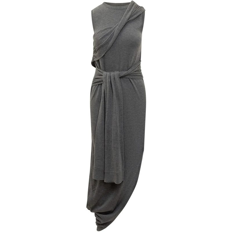 J.W.Anderson Maxikleid Abito JW Anderson grau
