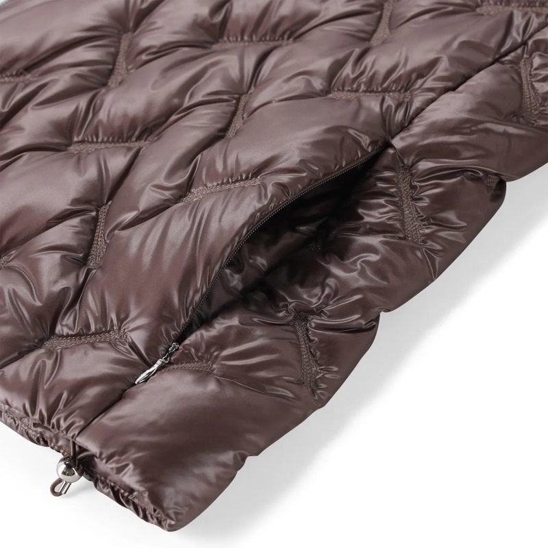 Herno Übergangsjacke Leichte Steppjacke mit Daunen braun(Image 5)