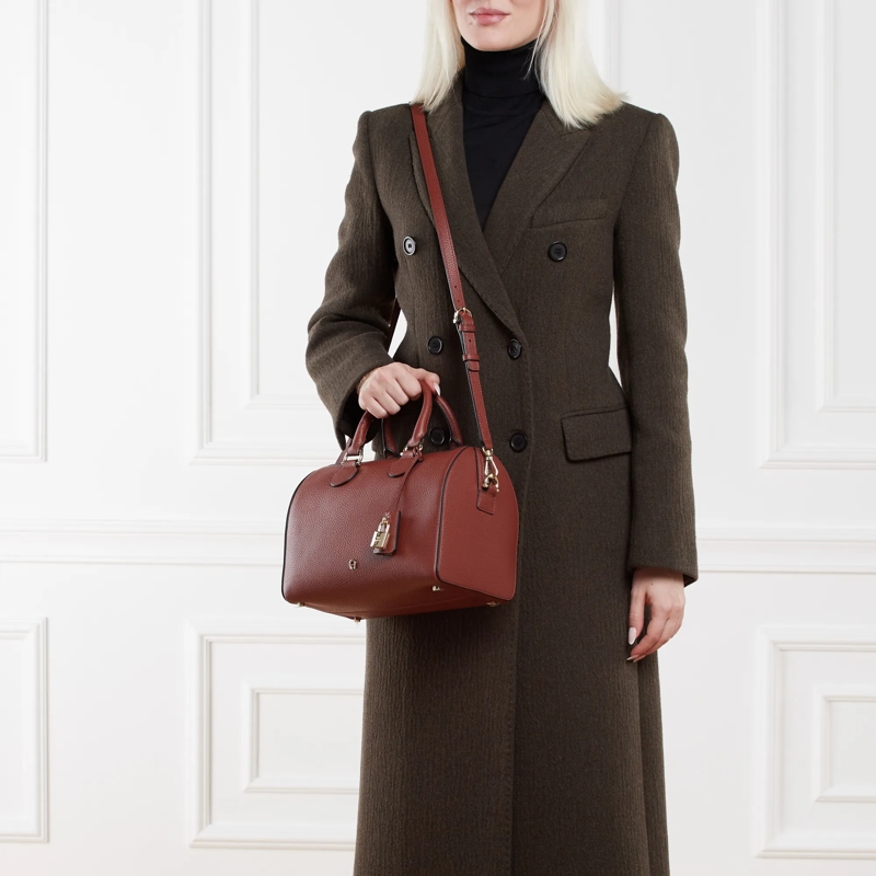AIGNER Sac de bowling Delia Dark Cognac(Image 2)