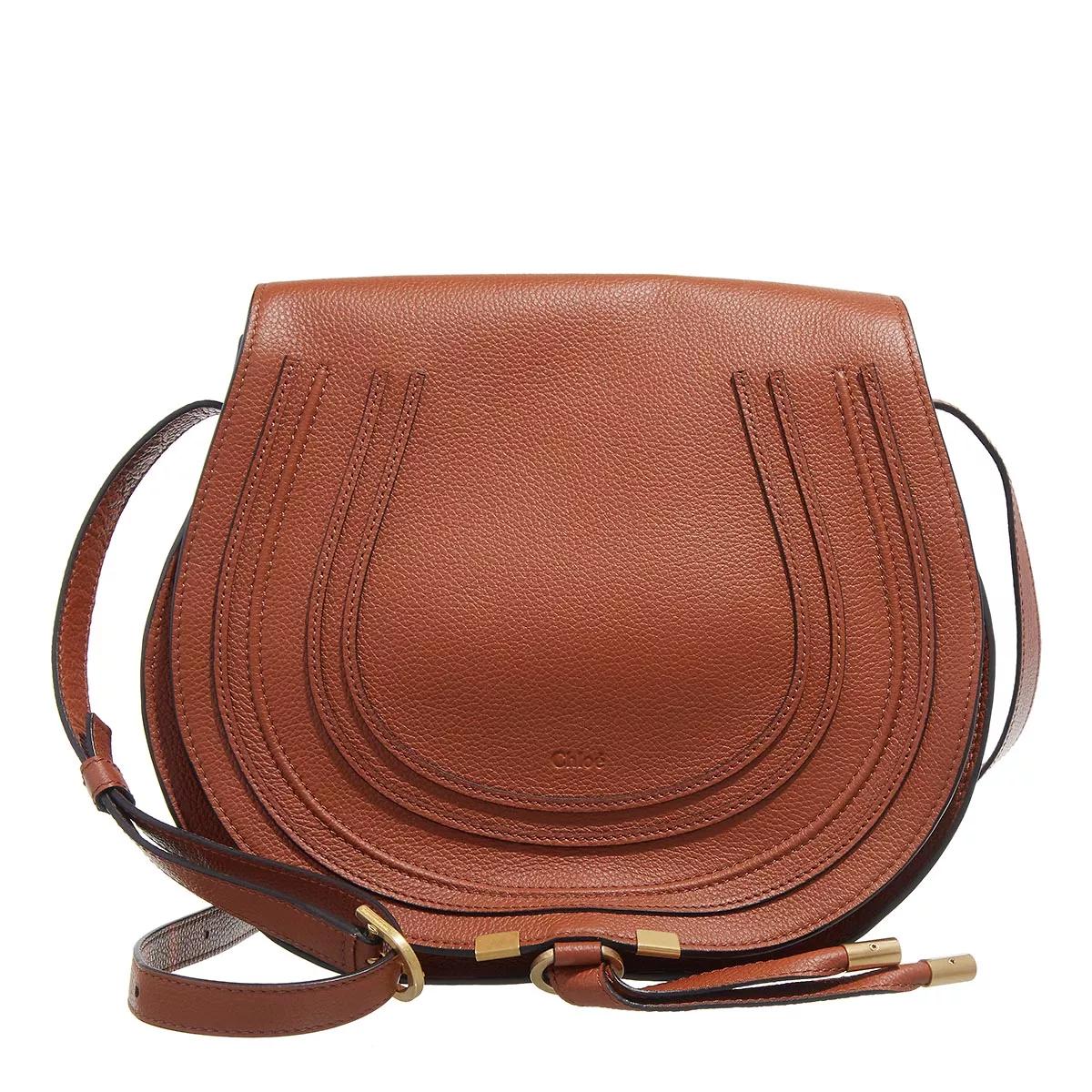 Chloé Crossbody Bags - Marcie - Gr. unisize - in Cognacbraun - für Damen