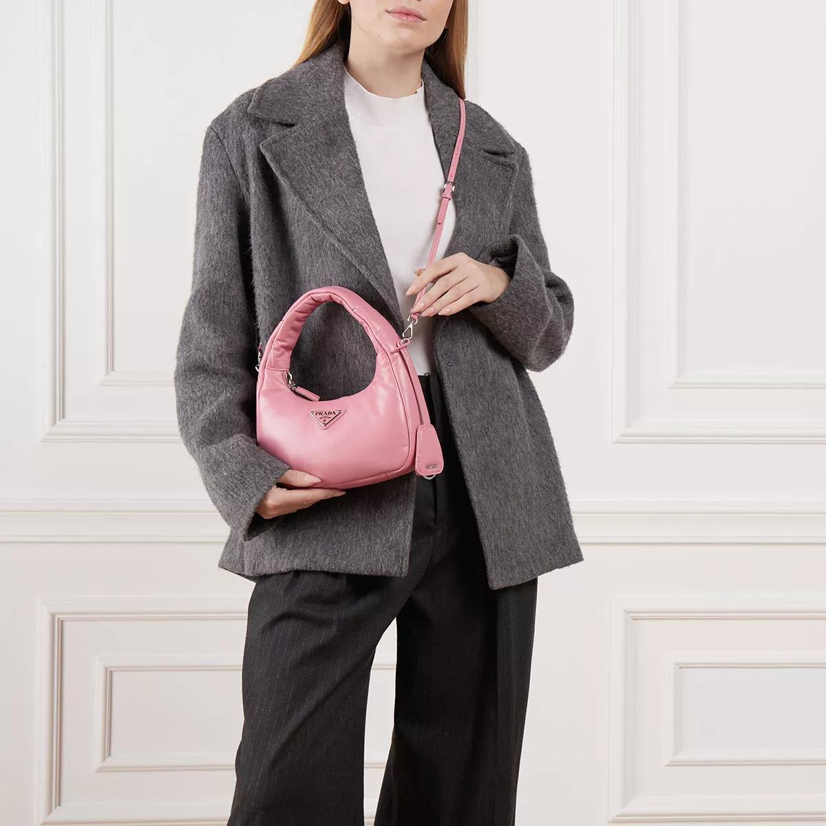 Prada Hobo bags Padded Mini Bag in roze