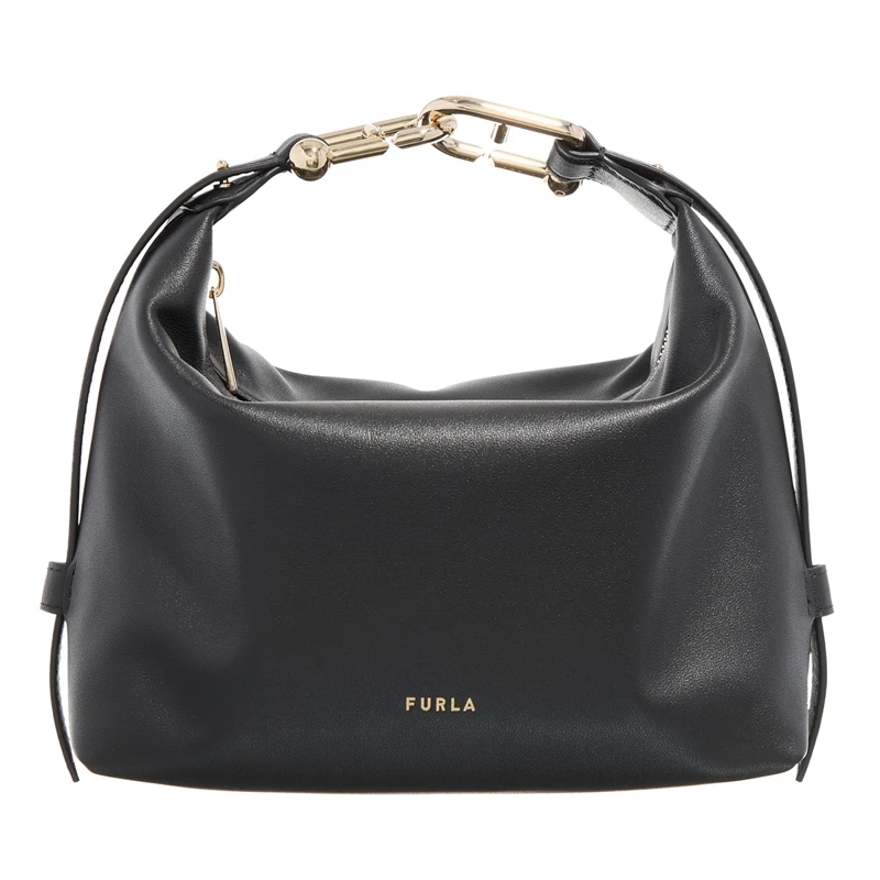 Furla Crossbody Bag Furla Tonie Mini Hobo Nero