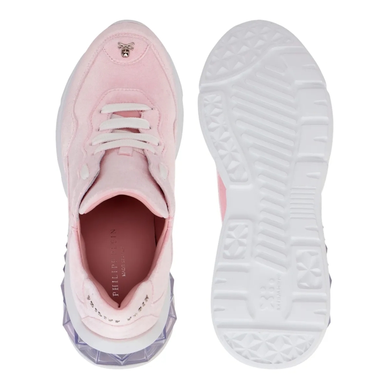 Philipp Plein Low-Top-Sneaker Läufer Sneaker rose(Image 4)
