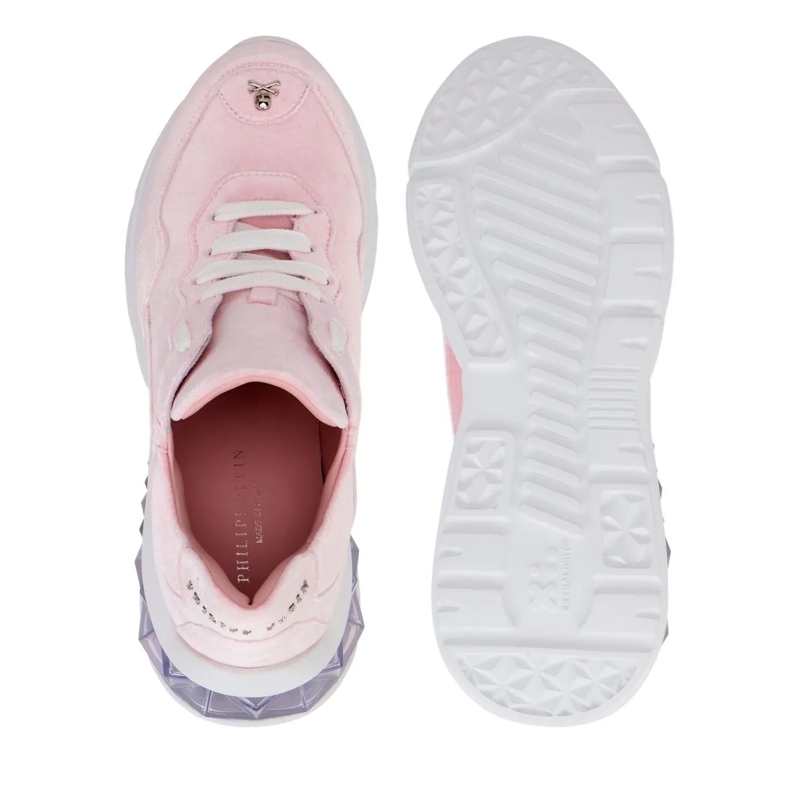 Philipp Plein Low-Top-Sneaker Läufer Sneaker rose(Image 5)