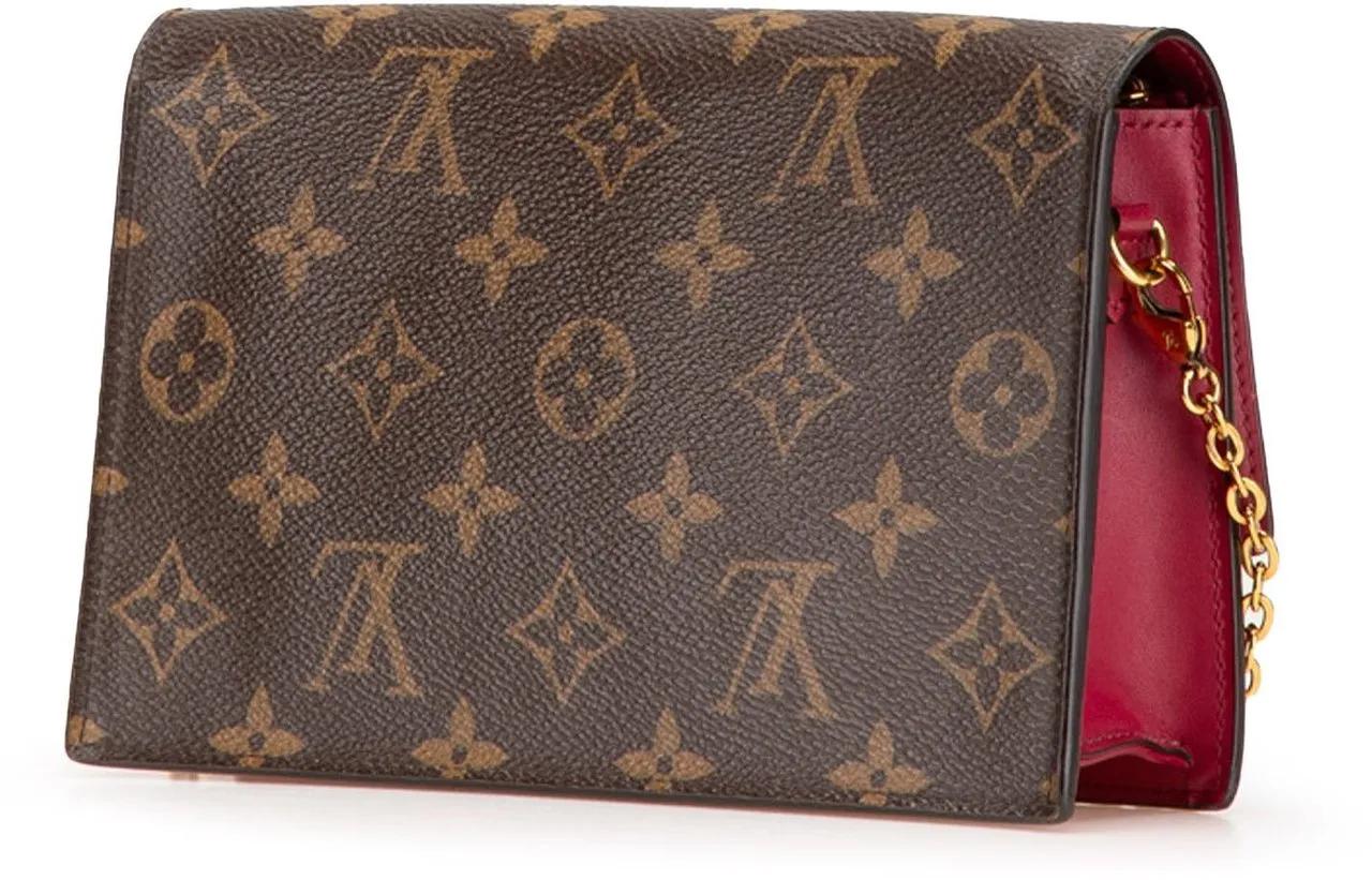 Thumbnail - Louis Vuitton Hobo Bags - 2020 Monogram Flore Wallet On Chain - Gr. unisize - in Braun - für Damen