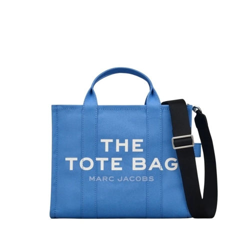 Marc Jacobs Fourre-tout Structured Blue Tote Bag With Dual Handles Blue