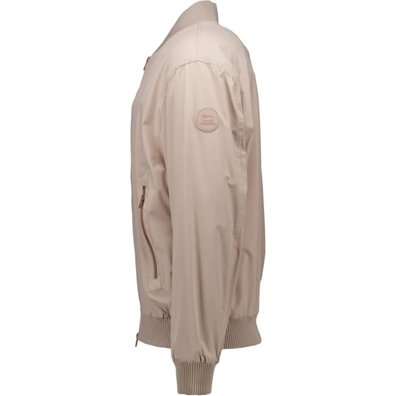 Woolrich Bomberjacke Woolrich Matt Bomberjacks Beige Cfwoou0893mrut3107 beige(Image 4)