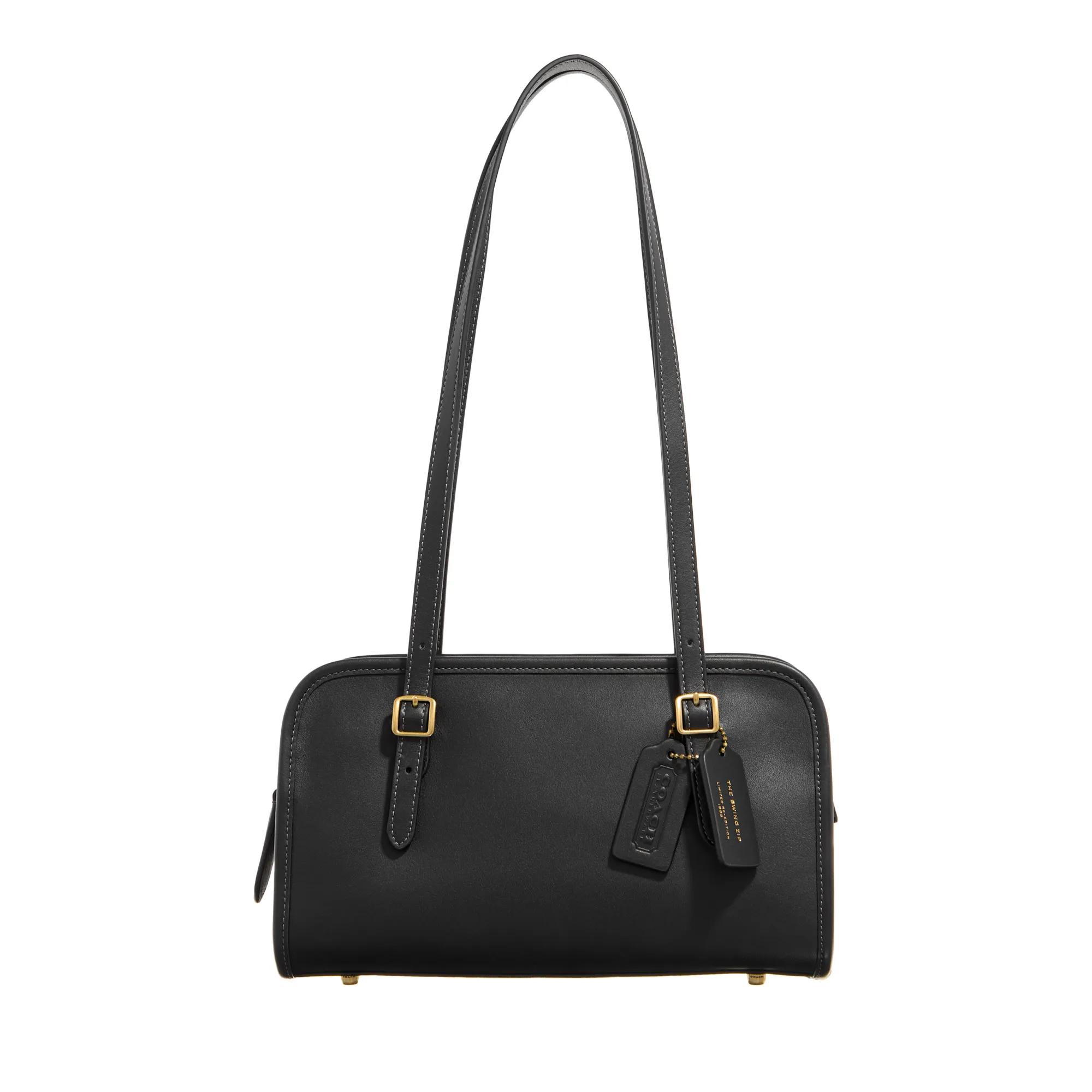 Coach Shopper - The Coach Originals Glovetanned Leather Swing  Zip - Gr. unisize - in Schwarz - für Damen