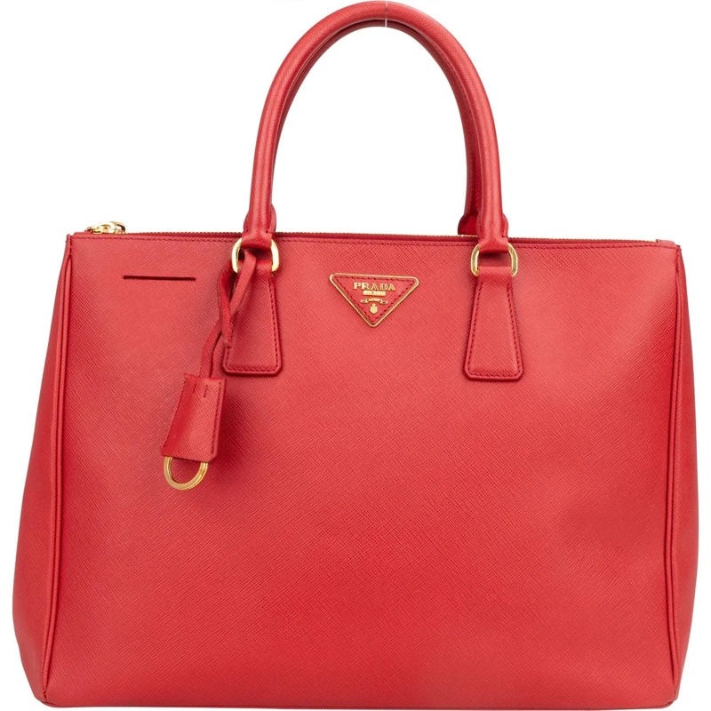 Prada Schultertasche Prada Rouge Saffiano Leather Galleria Handbag mehrfarbig