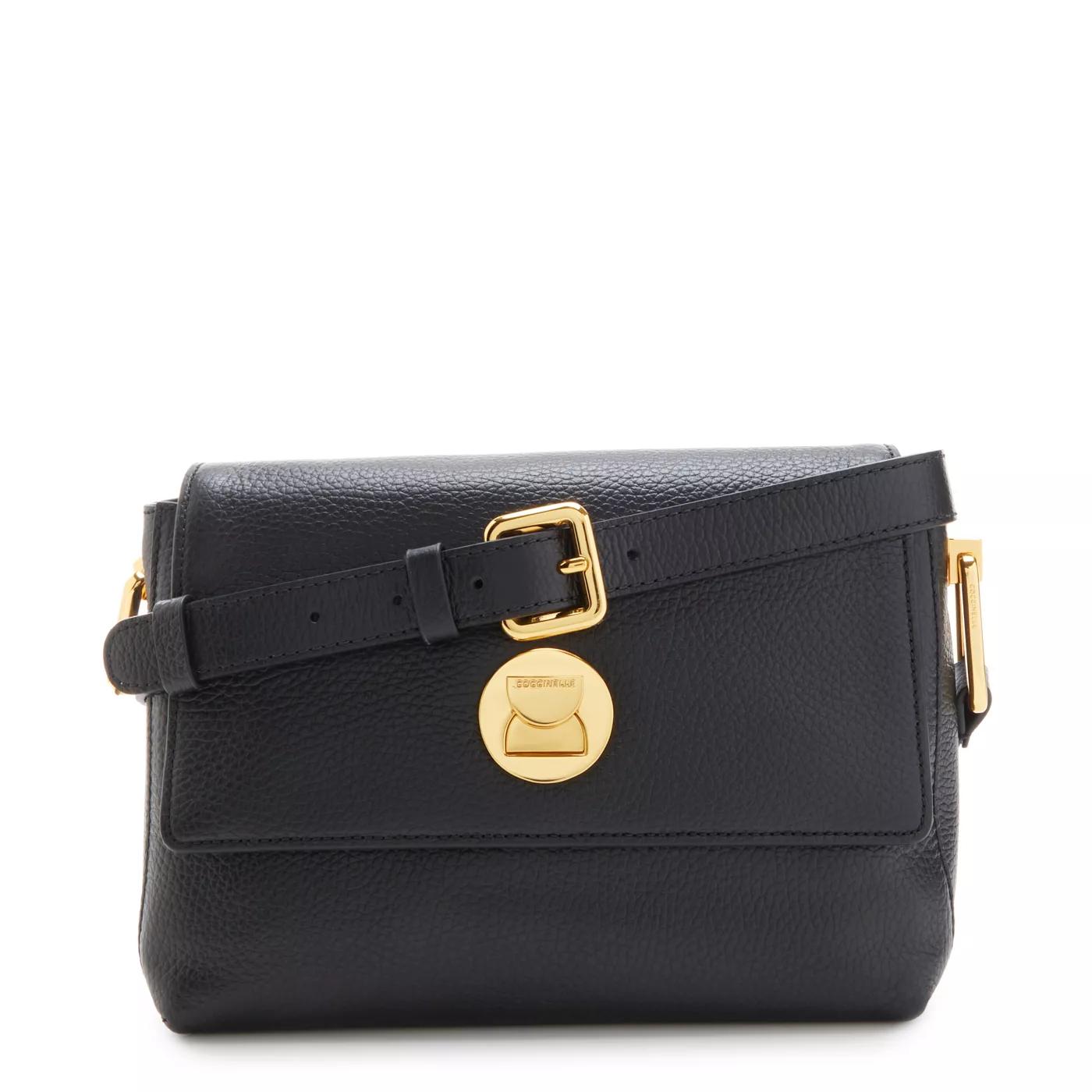 Coccinelle Crossbody Bags - Coccinelle Liya damen Umhängetasche Schwarz E1MD01 - Gr. unisize - in Schwarz - für Damen