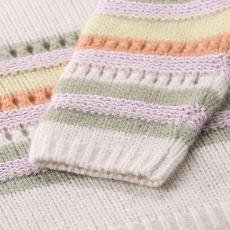 Hemisphere Pullover Pullover aus Kaschmirmix weiß(Image 4)