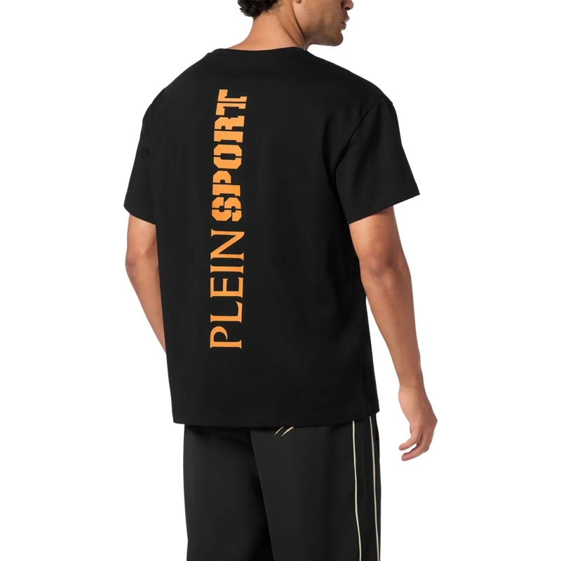 Plein Sport T-Shirt T-Shirt Rundhalsausschnitt Ss Logo schwarz(Image 2)