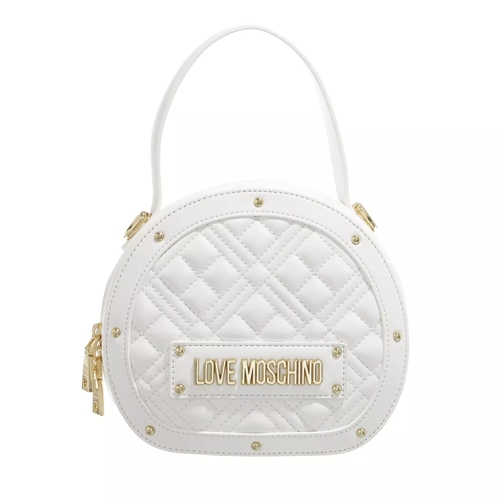Love Moschino Borsa Quilted Pu  Bianco Canteen Bag