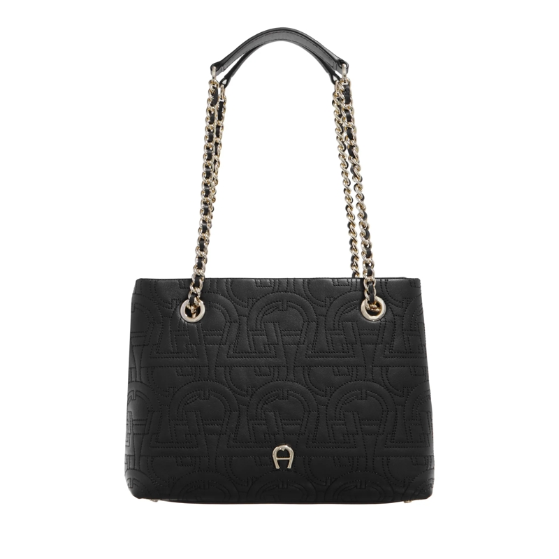 AIGNER Schultertasche Valencia Black