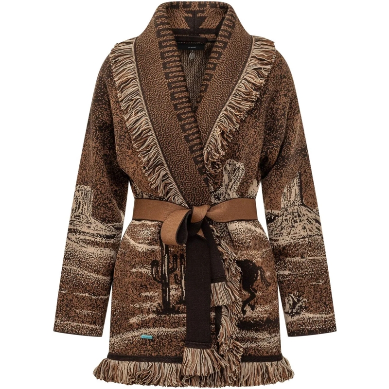 Alanui  Sweaters Brown braun