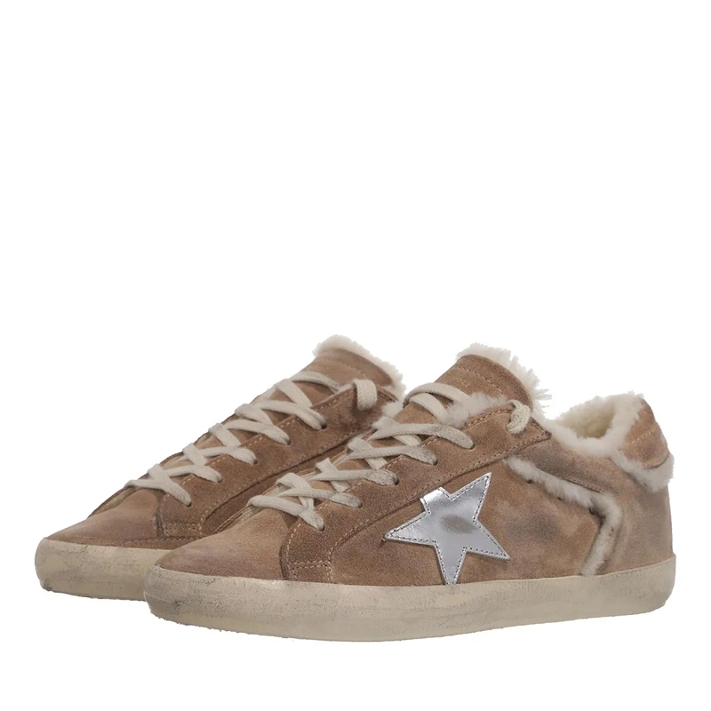 Golden Goose Sneaker basse Superstar Double Quarter Tabacco(Image 2)