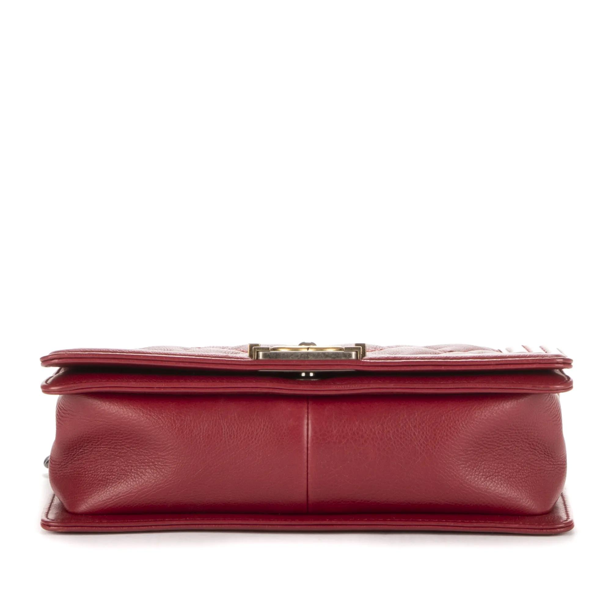 Thumbnail - Chanel Crossbody Bags - Boy Medium - Gr. unisize - in Rot - für Damen