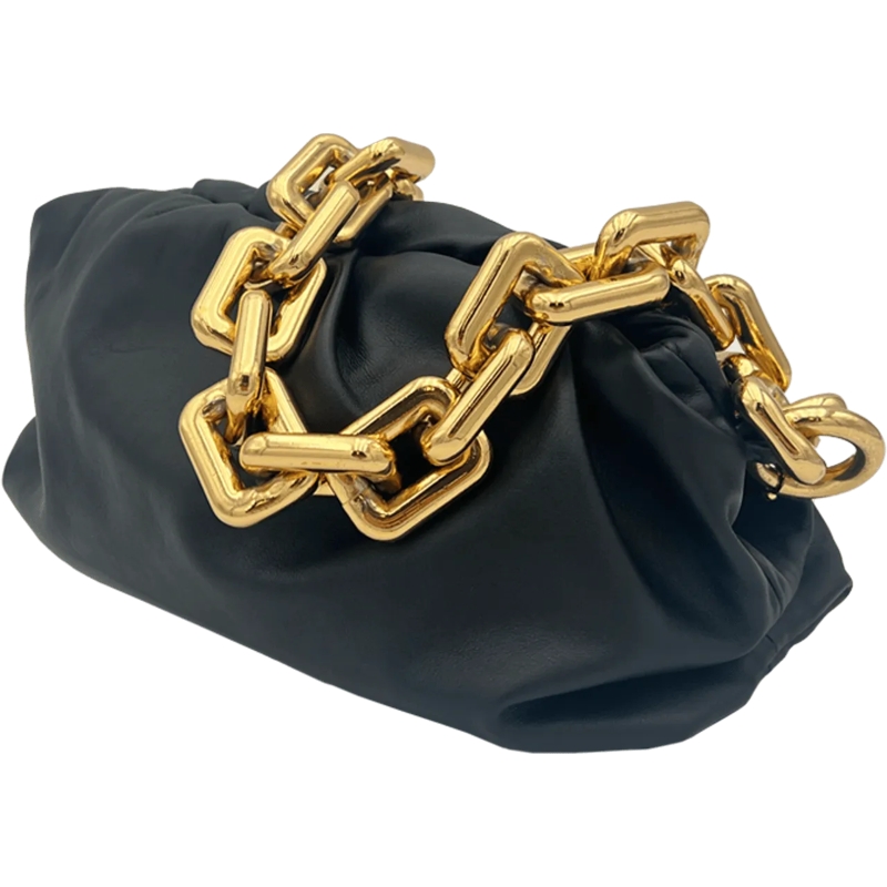Bottega Veneta Clutch Bottega Veneta Pouch Chain - Black schwarz(Image 4)