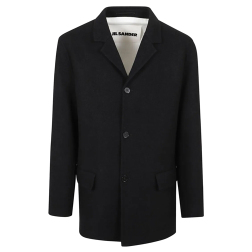 Jil Sander Blazer Virgin Wool Jacket Black