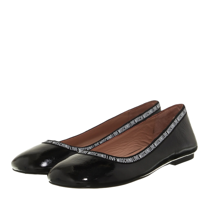 フラットシューズ LOVE MOSCHINO Woman Ballet flats Black 1 JA11061G0LIE3 00A 29995268_59032929_600.jpg