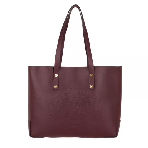 Burberry Burberry Small Tote Leather Burgundy Shopper