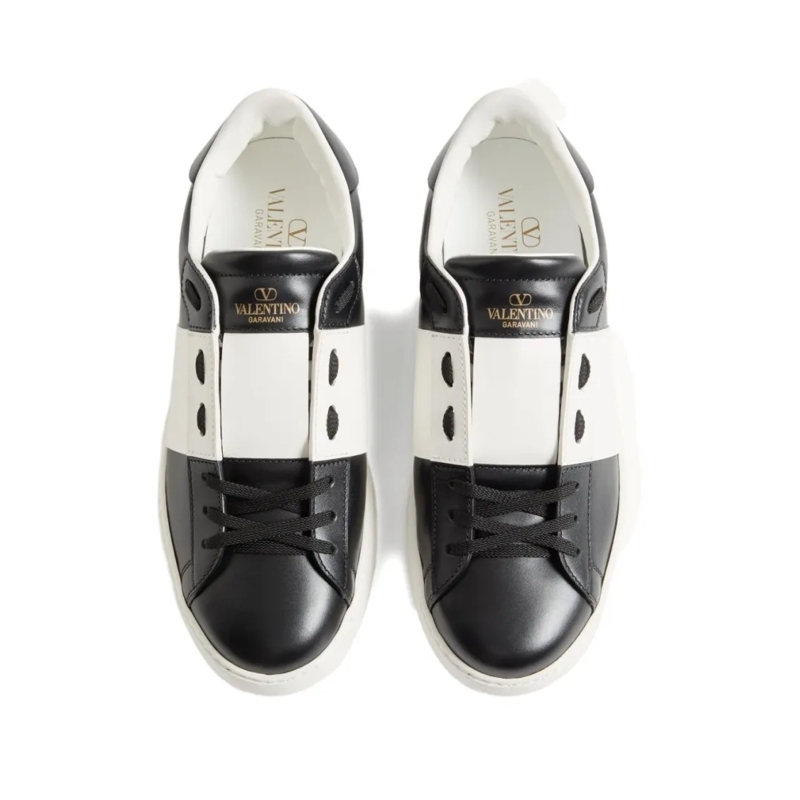 Valentino Garavani Low-Top-Sneaker Sneaker aus Leder Schwarz(Image 4)