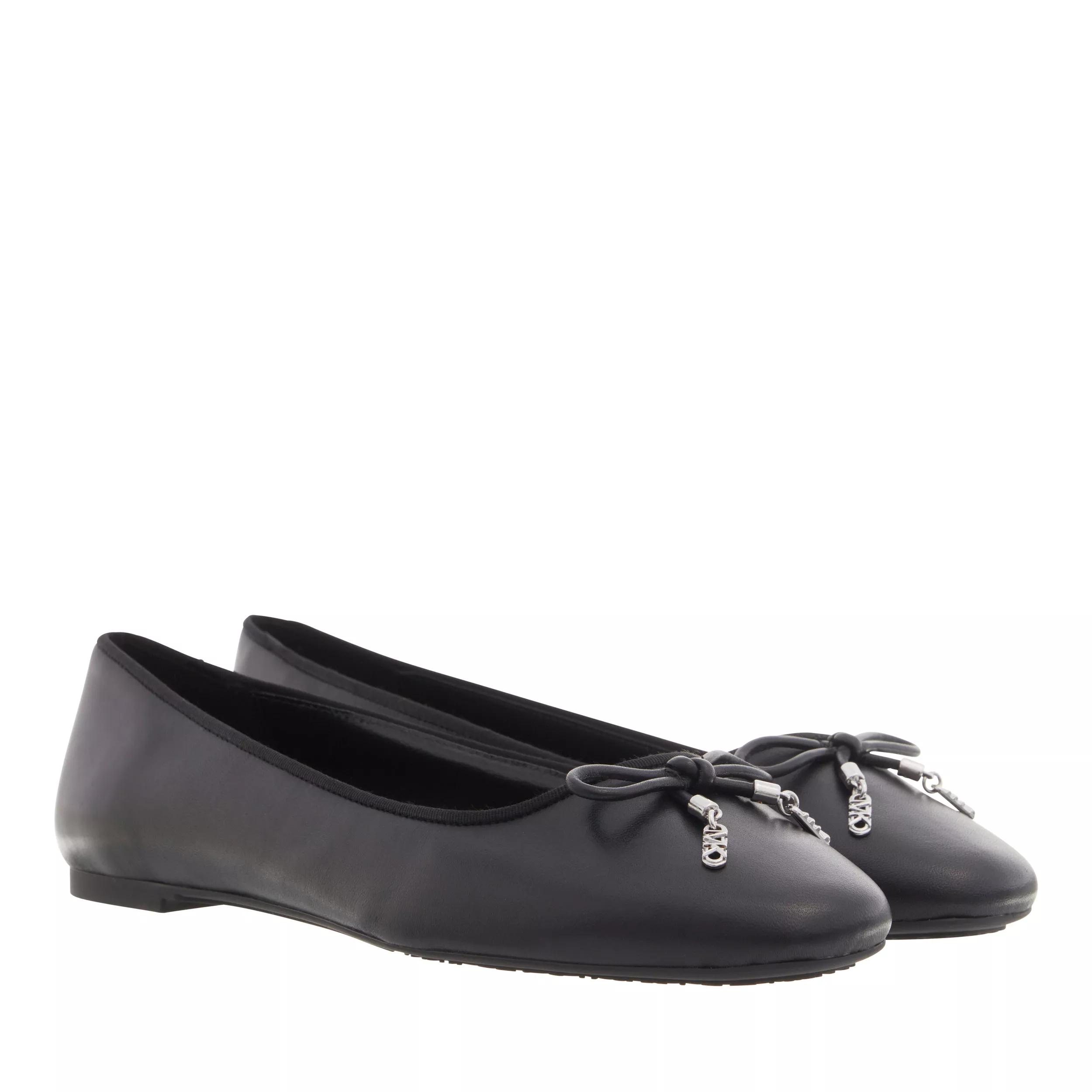 Michael kors silver hot sale ballet flats