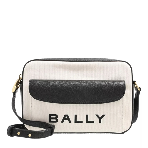 Bally Bar Daniel Natural/Black Ovibr Crossbody Bag
