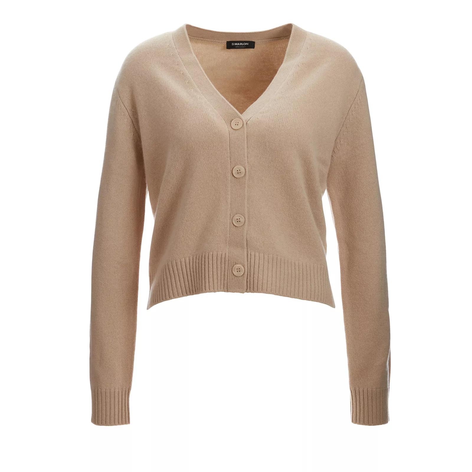 S.Marlon - V-Cardigan 1/1 Arm weit - Größe XL - beige