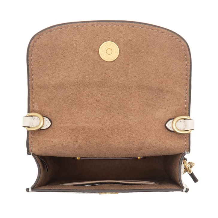 Coach phone crossbody in pebbled online leather