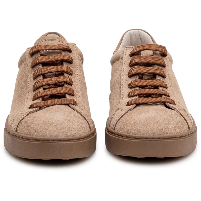 Tod's Low-Top-Sneaker Sneakers Allacciata Cassetta taupe(Image 2)