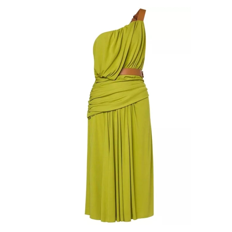 Alberta Ferretti Kleid Green Midi Dress Green